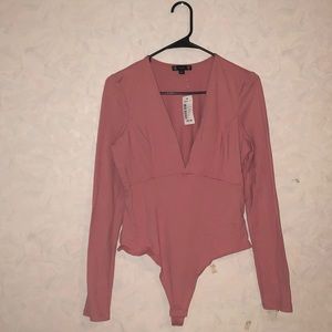 Dark Ping Long Sleeve Body Suit